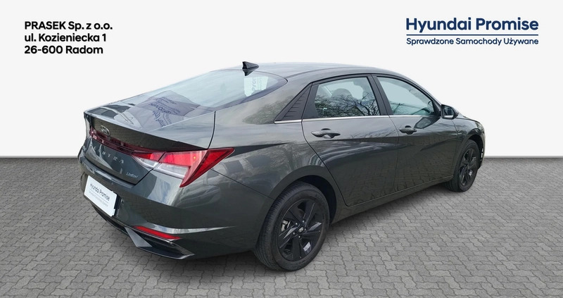 Hyundai Elantra cena 84900 przebieg: 26431, rok produkcji 2021 z Nisko małe 211